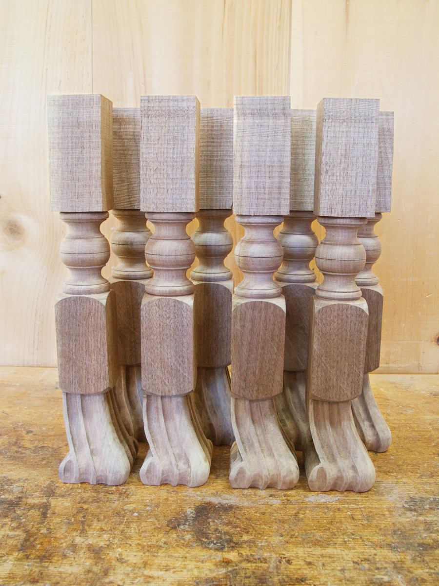 Carving Spanish Feet