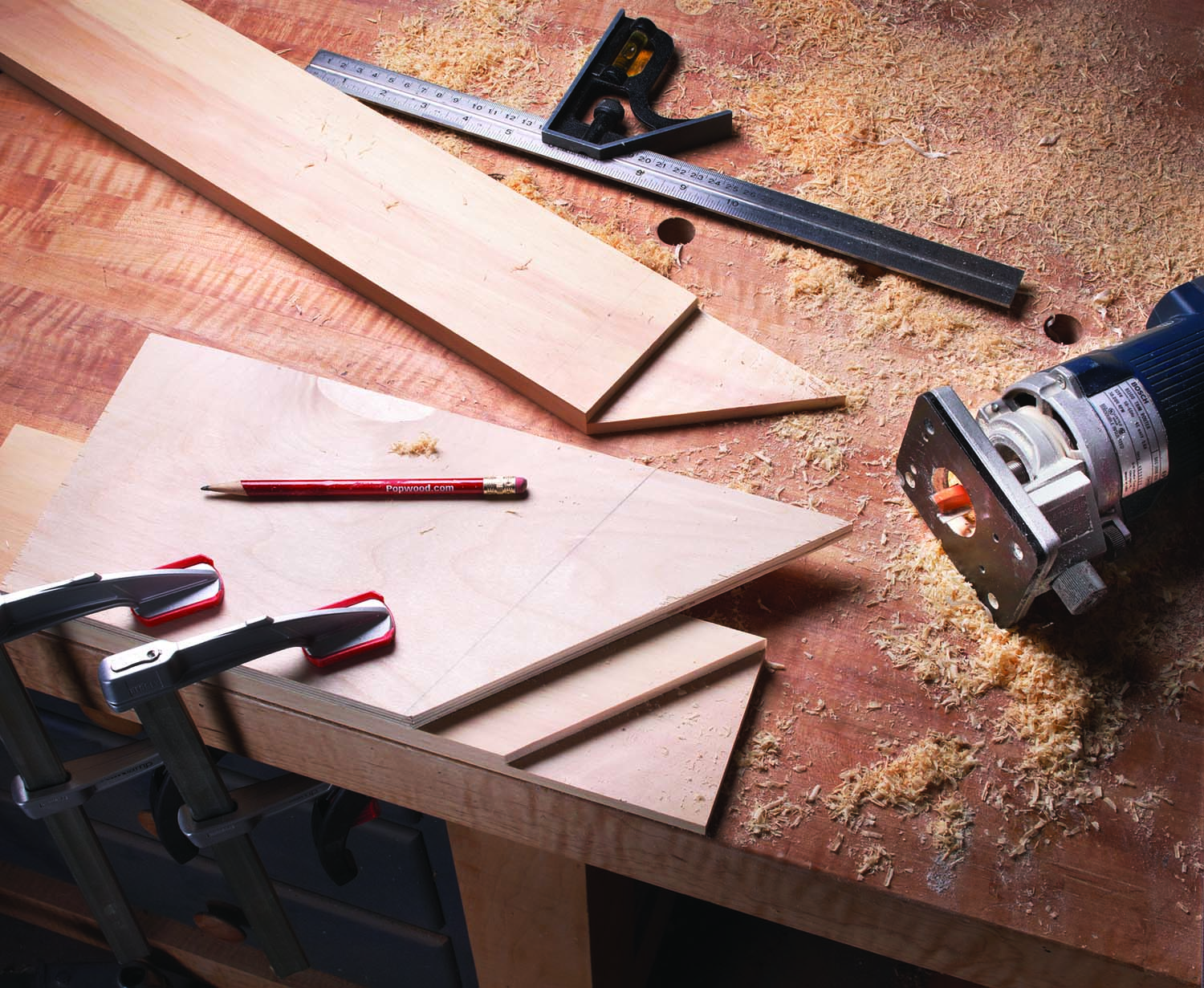 Mitered Half-lap Joinery