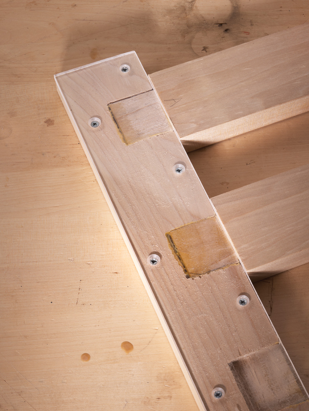 Where Does the Glue Go?