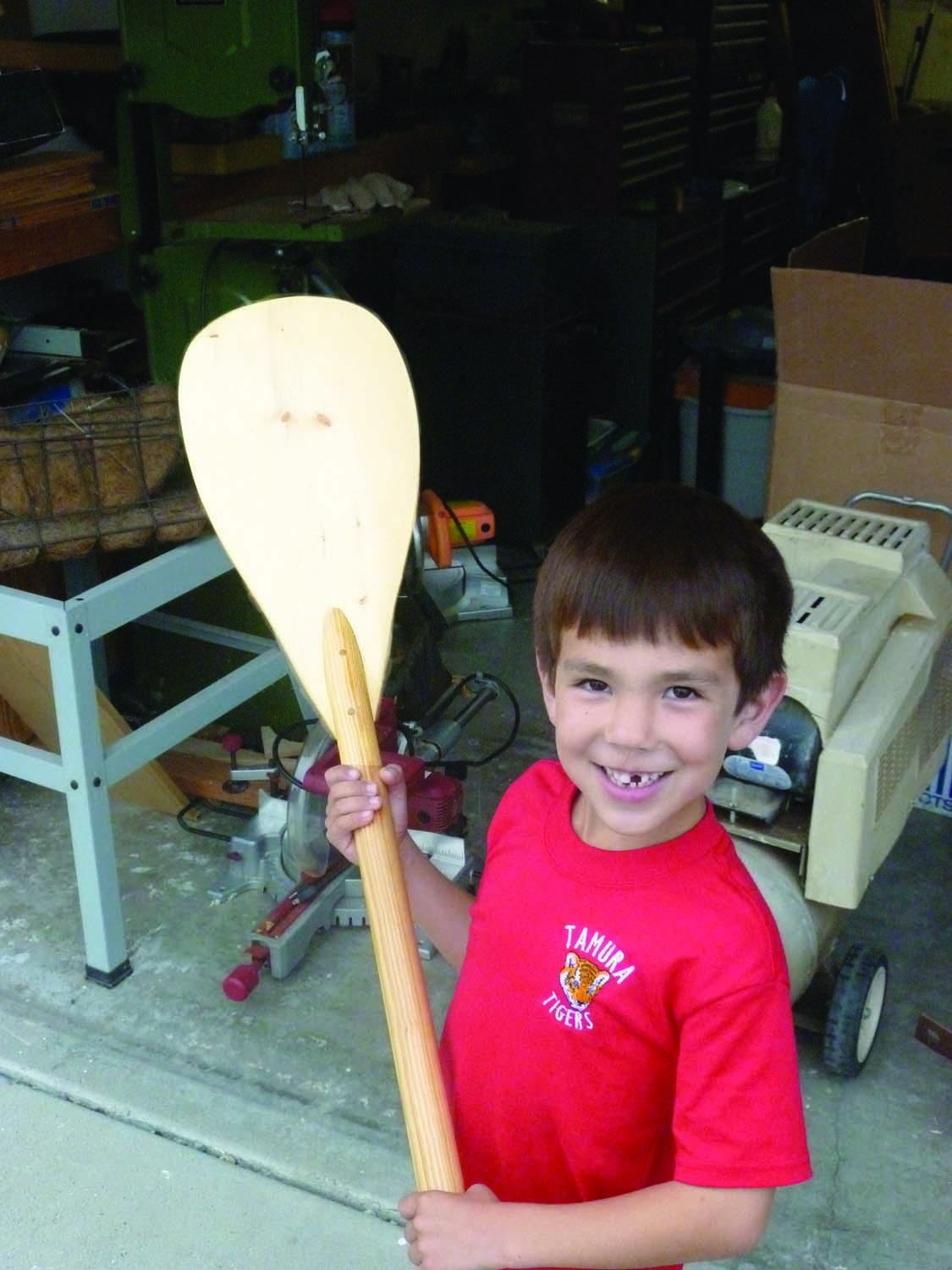 Paddling through a woodworking past.

By Eric Heydorn
Page: 64

From the February 2012 issue #195
Buy  this issue now.

I was 3 years old and I was in toddler heaven – the dirty, dangerous, totally awesome garage. My dad had actually invited me out to the garage to help him make … something. I didn’t know what and I didn’t care. Having already broken the rear window of my dad’s pickup truck while playing with a wrench, I wasn’t usually a welcome guest in the garage.

In Our Store: “Woodwright’s Workbook: Further Explorations in Traditional Woodcraft.”