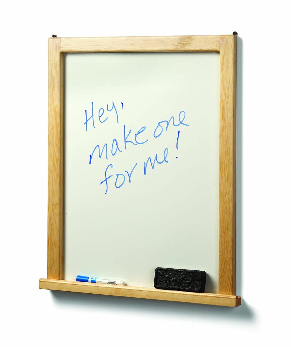 Dry-Erase Message Center