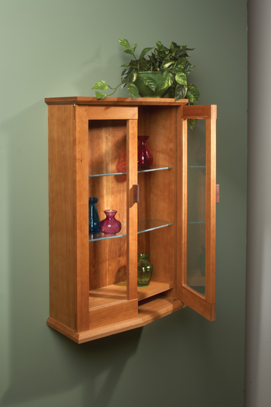 Cherry Wall Cabinet
