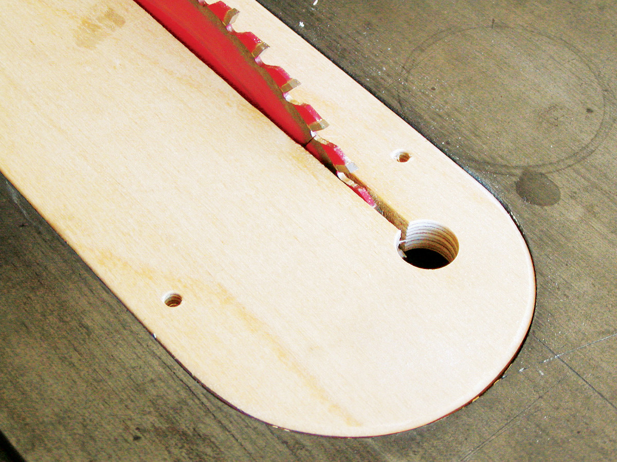 Zero Clearance Dust Port