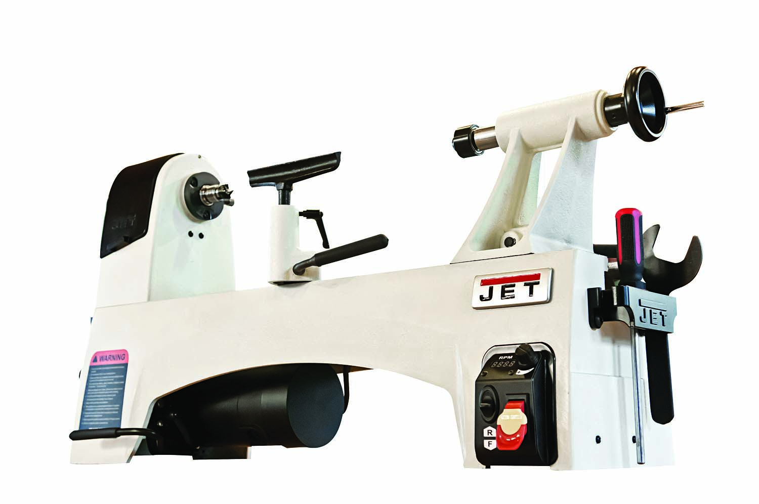 Hefty Mid-Size Lathe