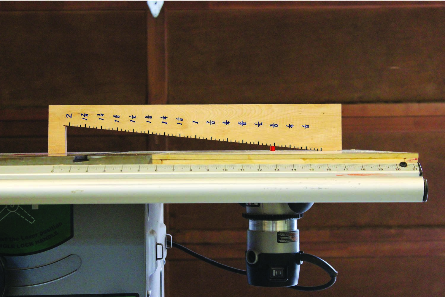 Tapered Height Gauge
