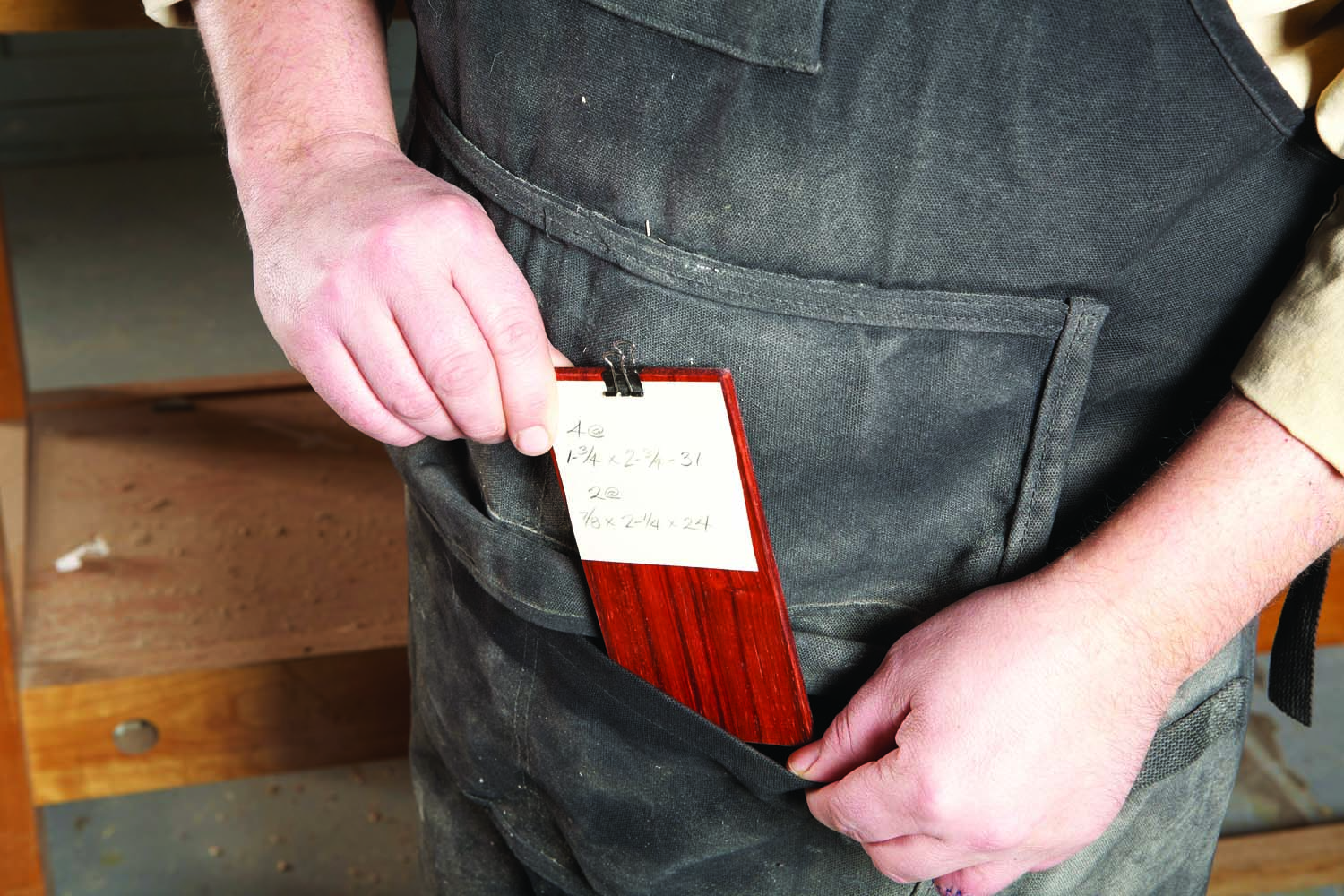 Apron-size Clipboard