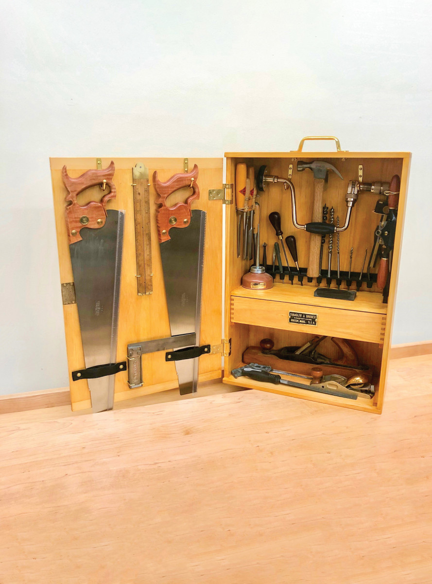 Authentic Sloyd Tool Cabinet