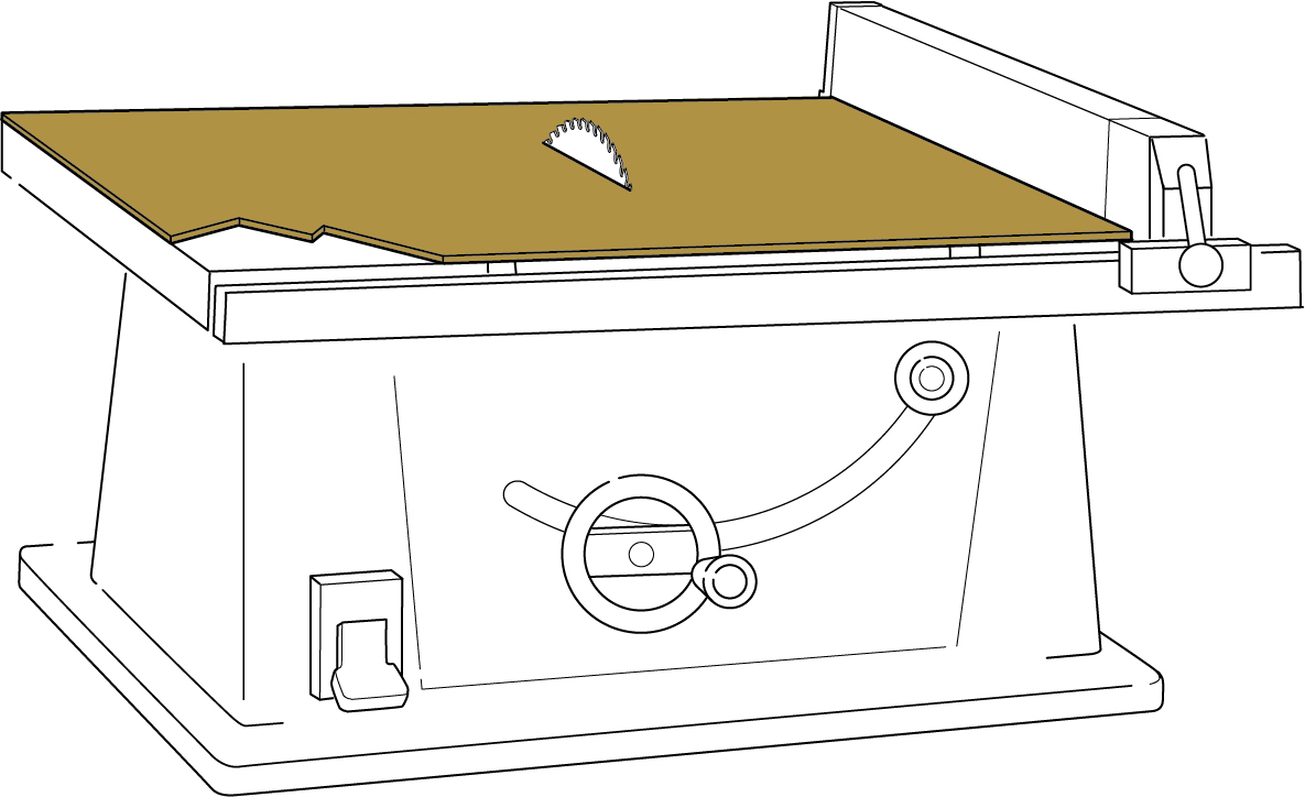 Zero-clearance Saw Top Skin