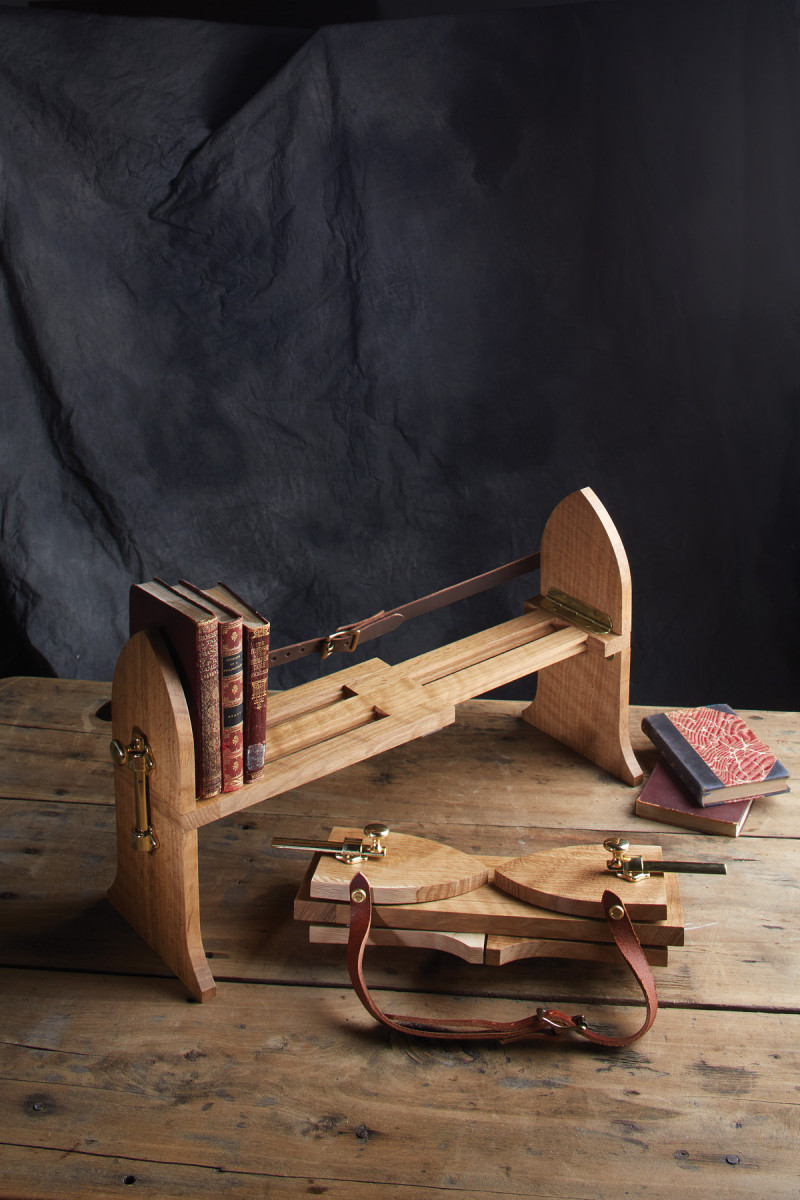 Folding Campaign Bookshelf