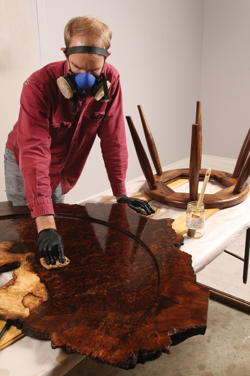 Waterlox is a mainstay for furniture makers. Follow these steps to get a deep glow, a buttery-smooth surface and unmatched protection.