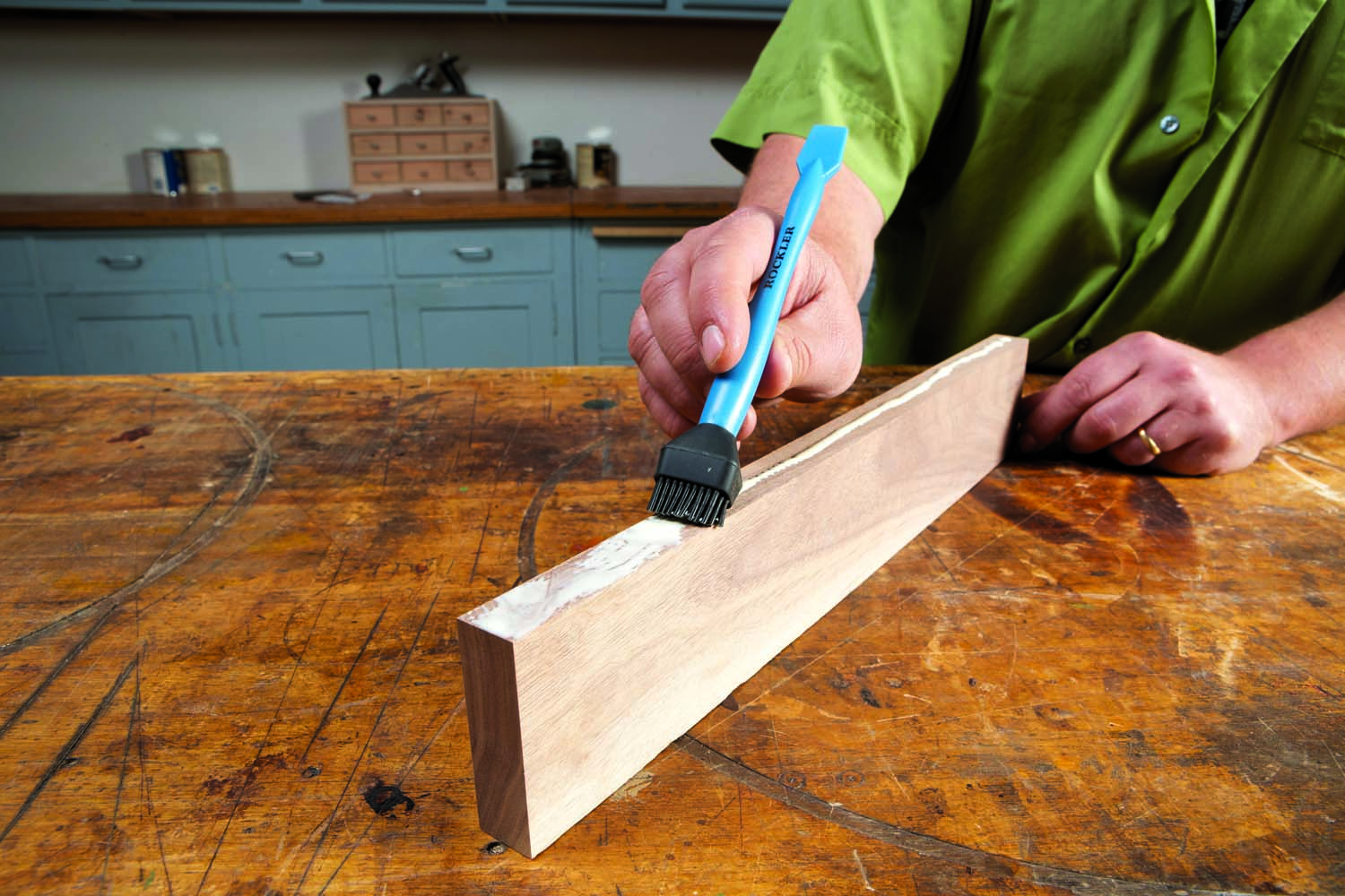 Rockler's Slick Glue Brush