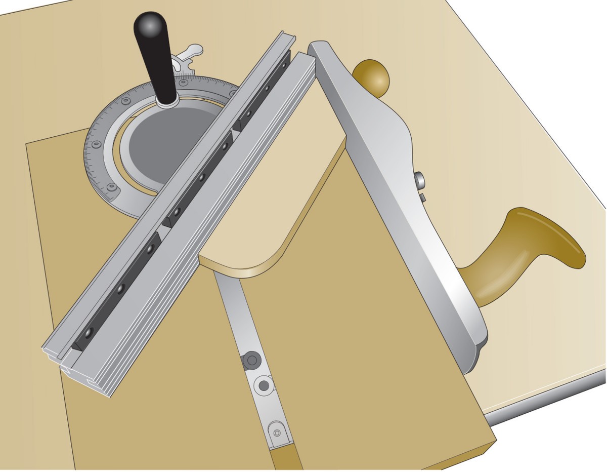 Miter Gauge Shooting Board