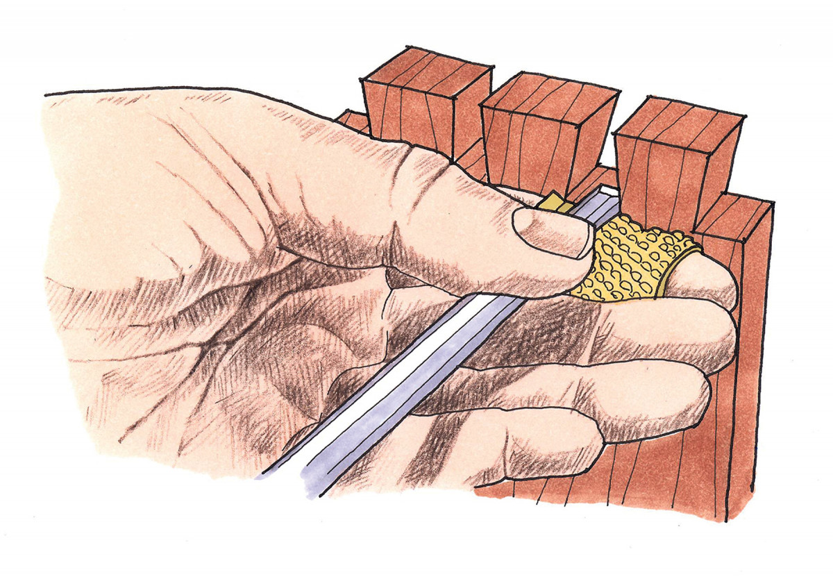 Protect Your Hands From Chisel Lands