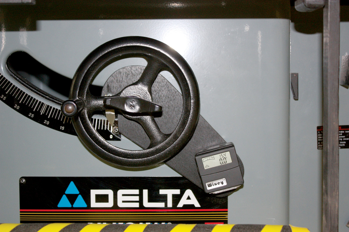 Super-Accurate Tablesaw Tilt