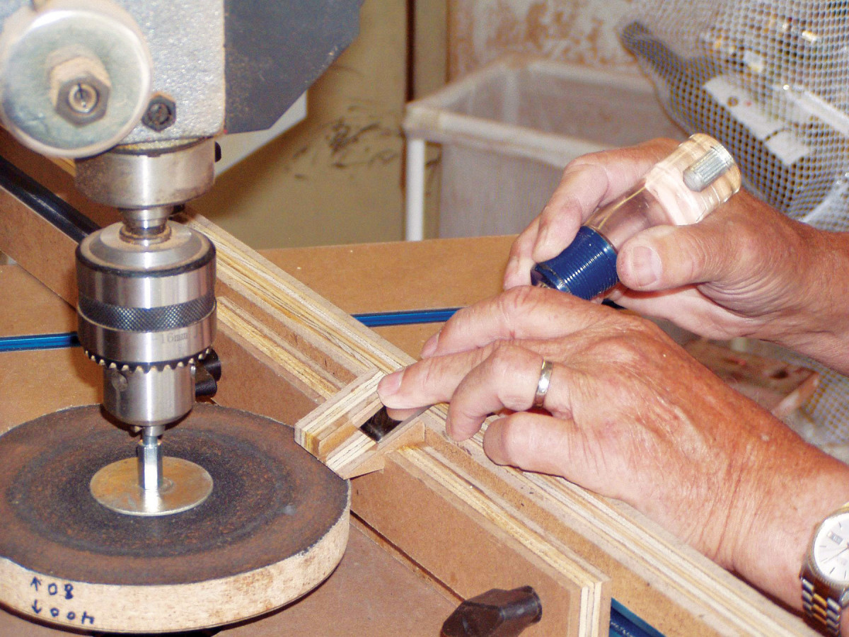 Drill Press Sharpening System