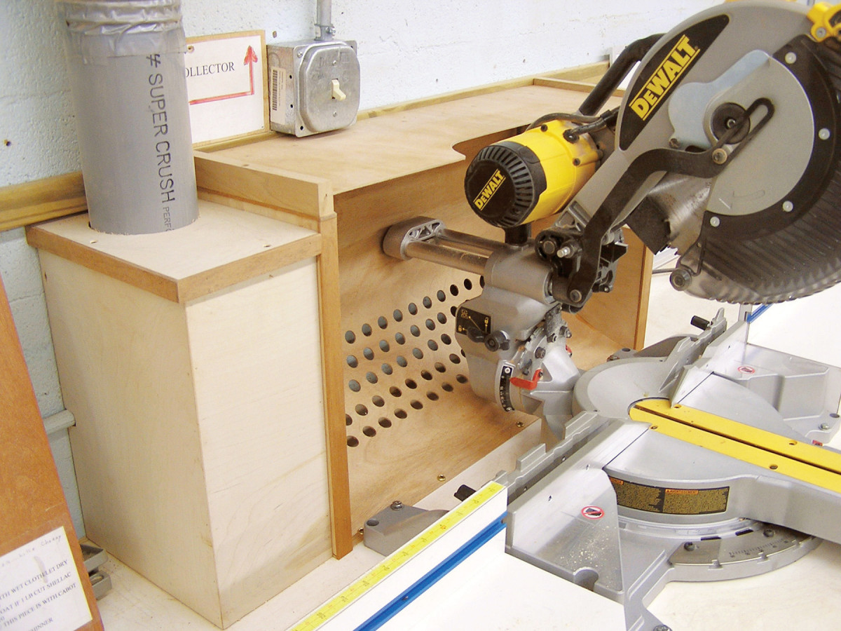 Miter Saw Dust Collection Box