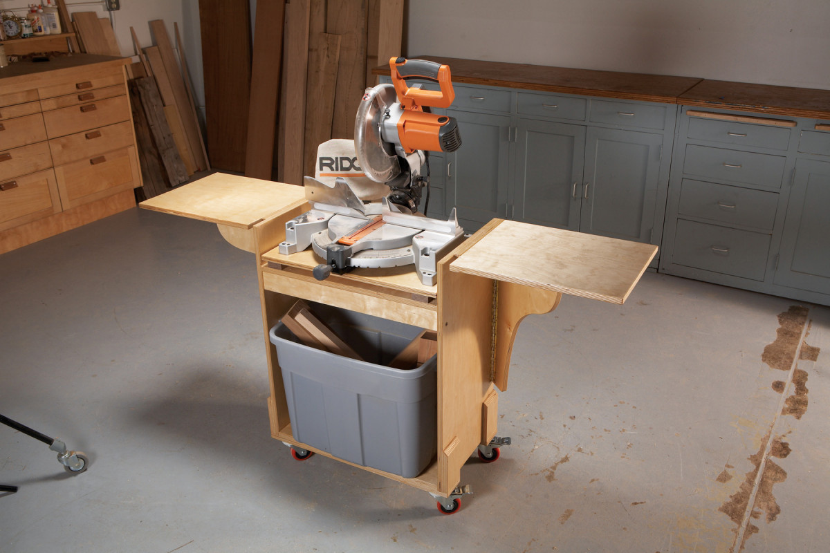 Compact Miter Saw Stand