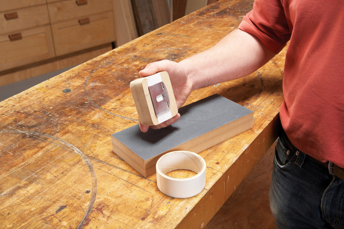 Blade-Flattening Block