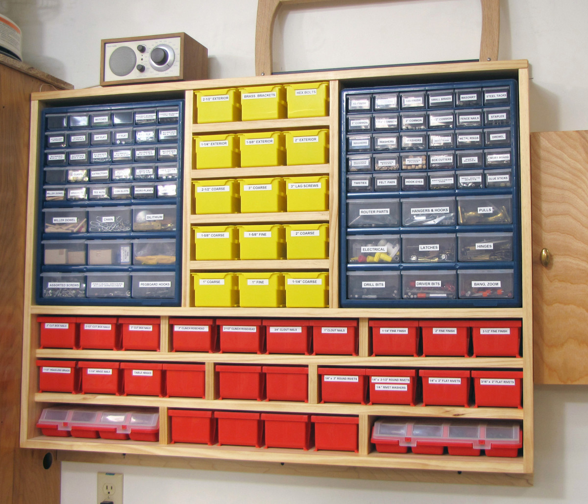 Hardware Storage Cabinet