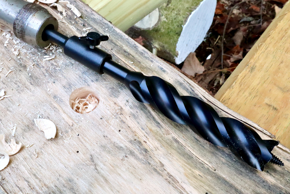 Hand Brace Adapter for WoodOwl Tri-Cut Bits