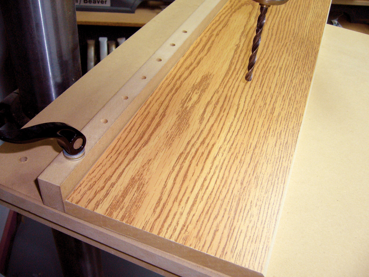 Disposable Drill Press Table