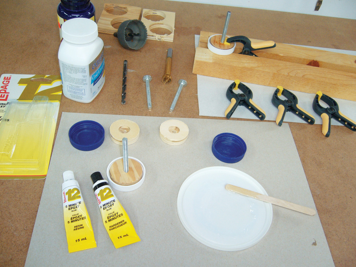 Bottle Cap Jig Knobs