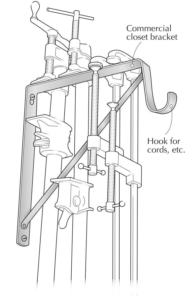 Off-the-shelf Clamp Rack