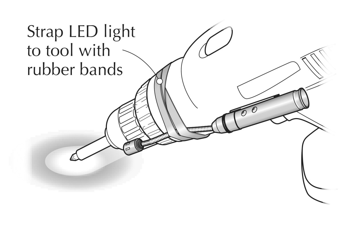 Cheap On-board Task Lighting