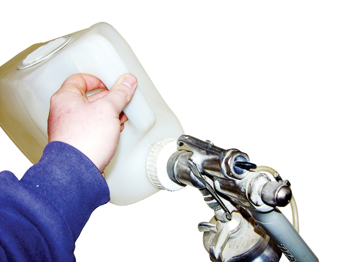 Spray Gun Cleaning Jug