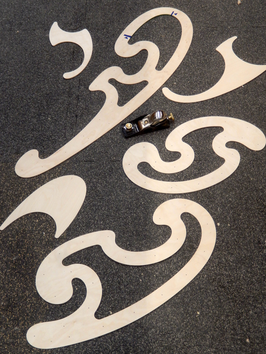 French Curves for Woodworking