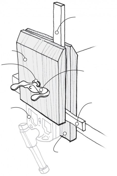A Back-saving Vise Extension
