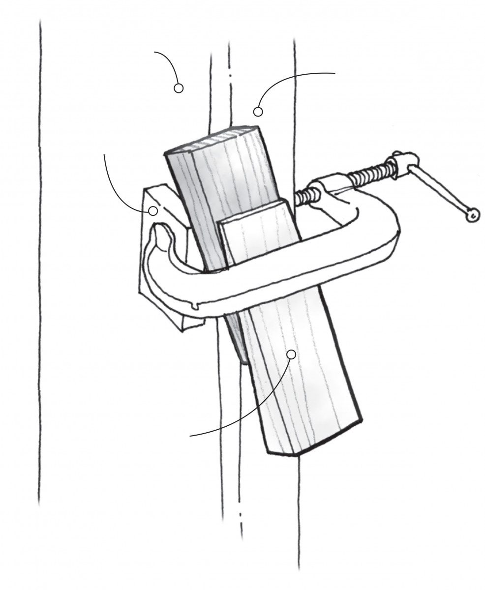 Clamping Edges with Wedges