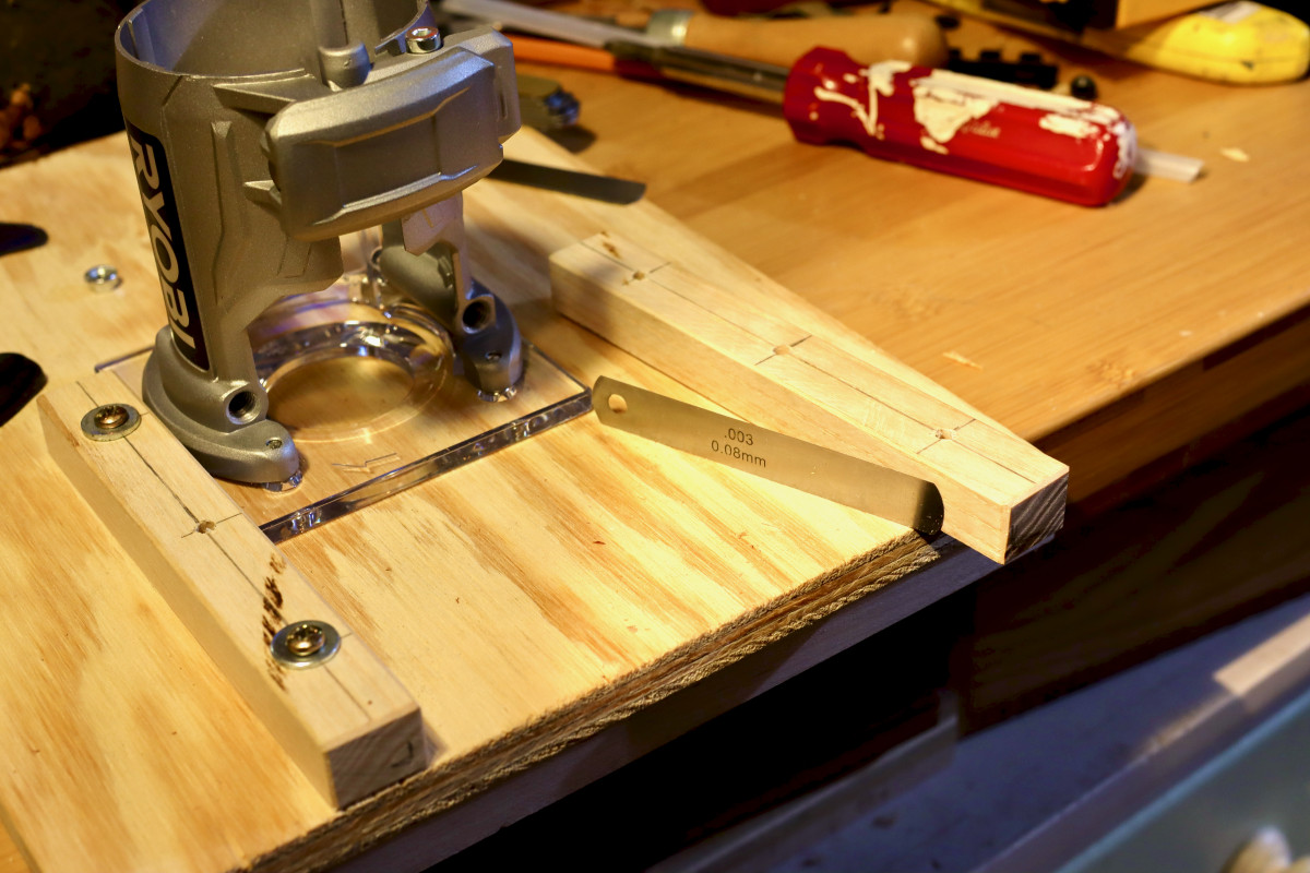 Feeler Gauge for Jig Setup  