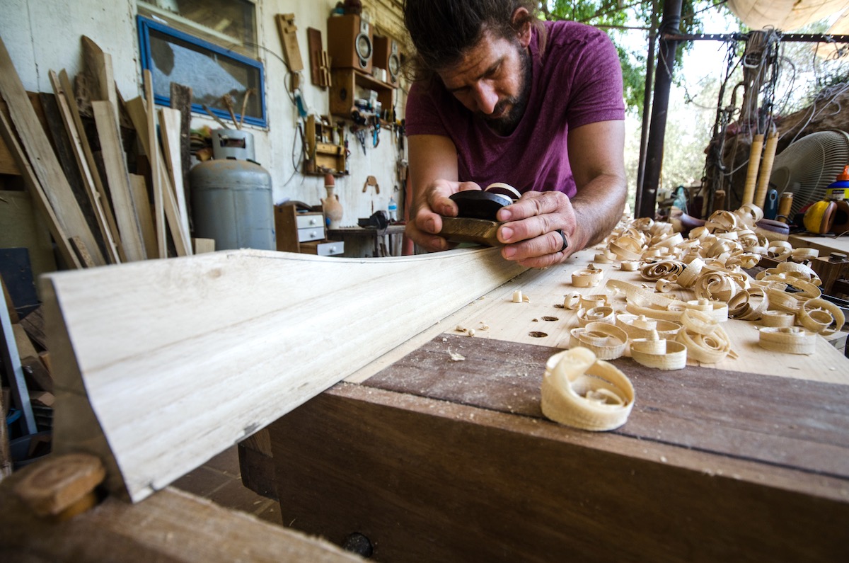 Dan Dragon's Torii Table Part 2: The Wood, the Top and the Main Aprons