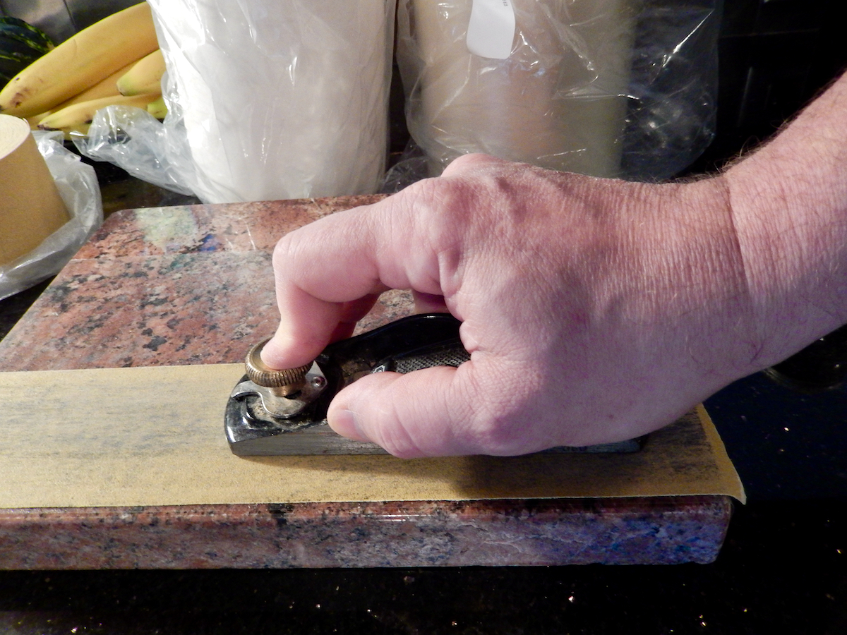 Flattening A Plane Sole, Part 2