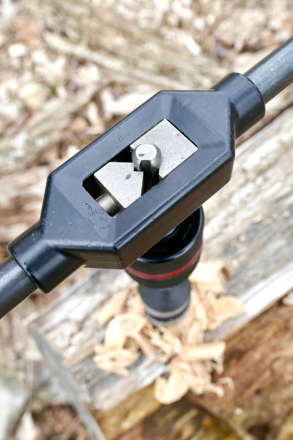 A Readymade Handle for Drilling Wide Holes, Part 2