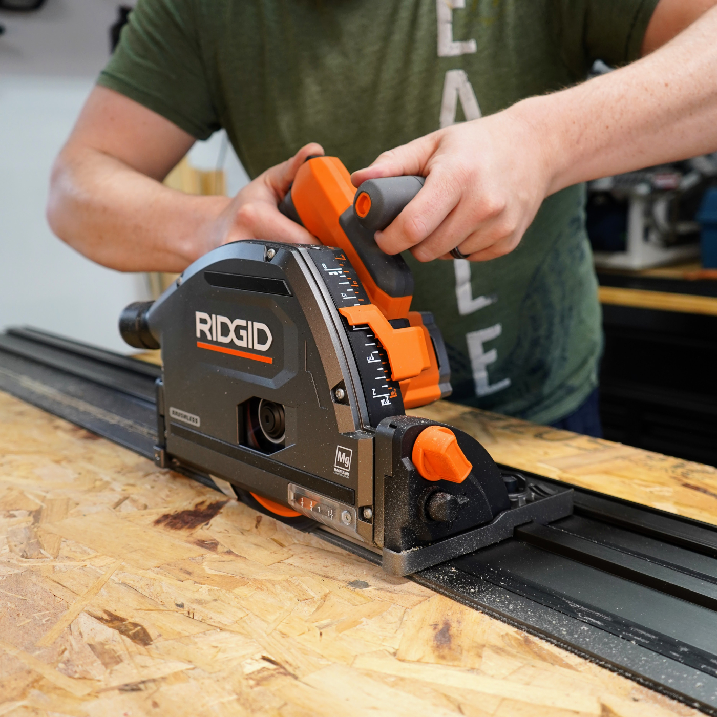 Ridgid 18V Track Saw Review