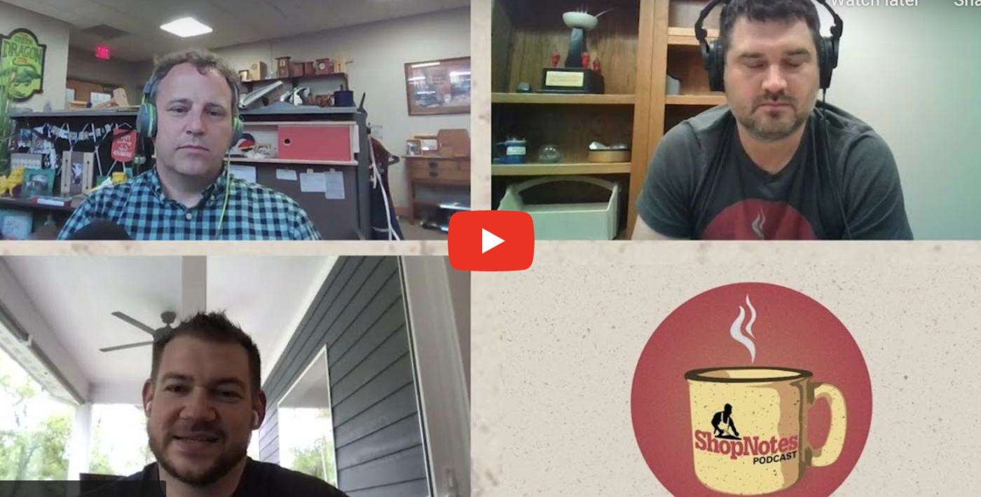 ShopNotes Podcast Episode 163 — It Goes BA'ZZRINGK!