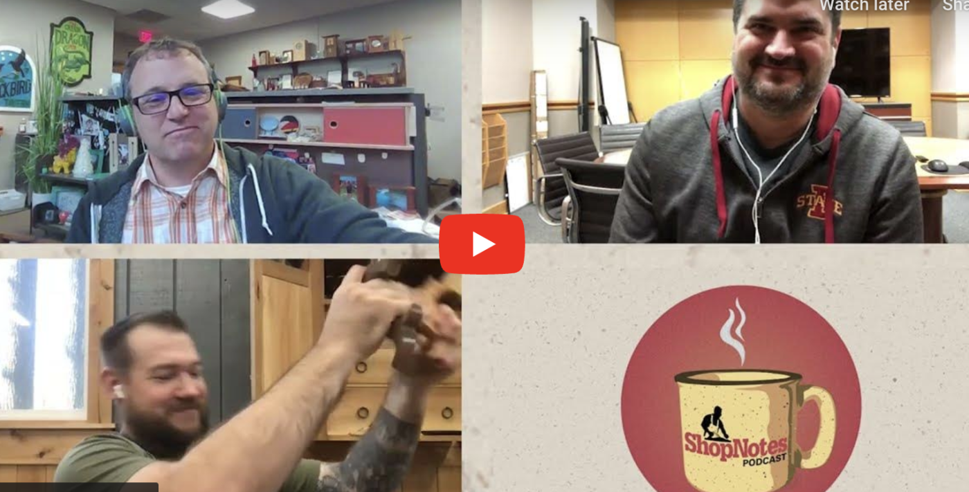 ShopNotes Podcast Episode 177 — Secret Cleaning Agents