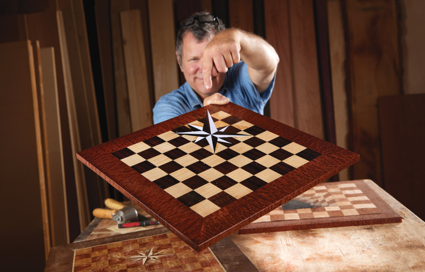 Nautilus Star Veneer Inlay