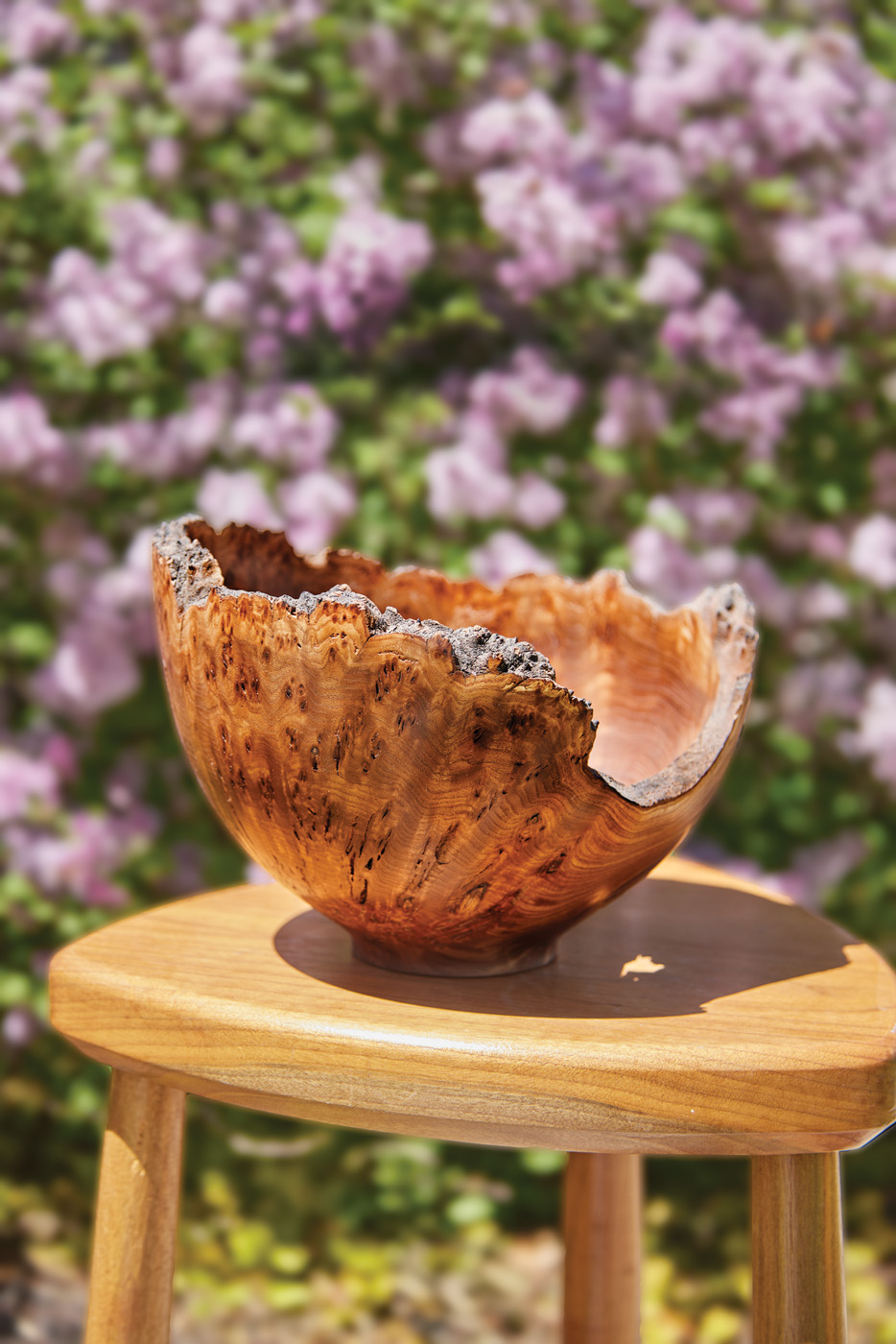 Turn a Live-Edge Bowl
