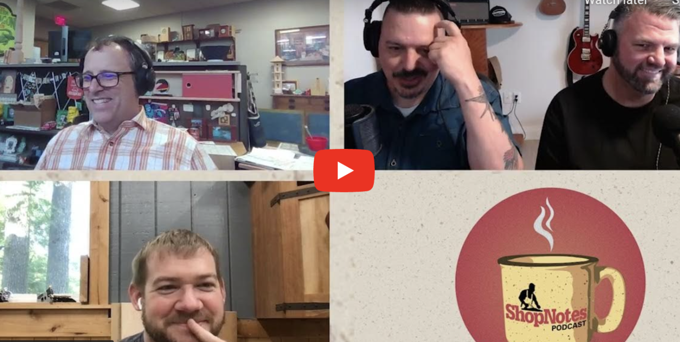 ShopNotes Podcast Episode 204 — Melbourne Tool Company with Vic Tesolin and Hague Haswell