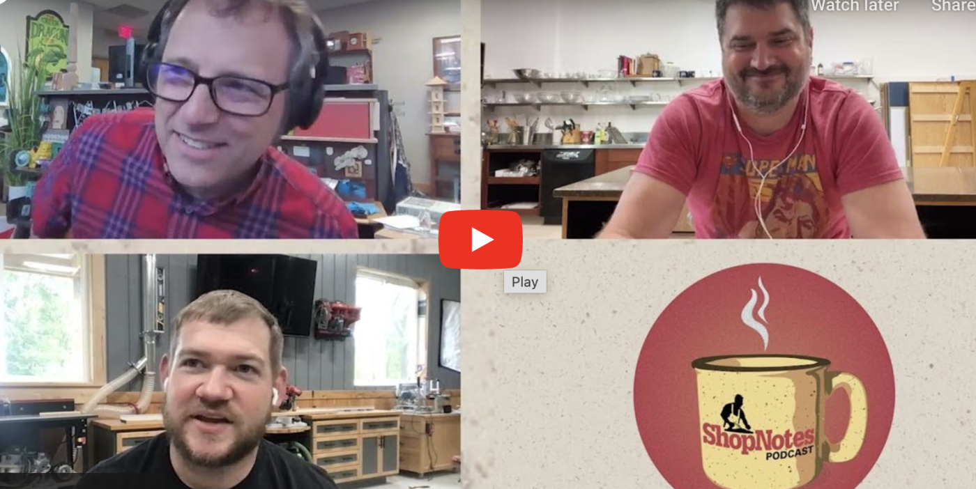 ShopNotes Podcast Episode 205 — Wine-Infused Ideas