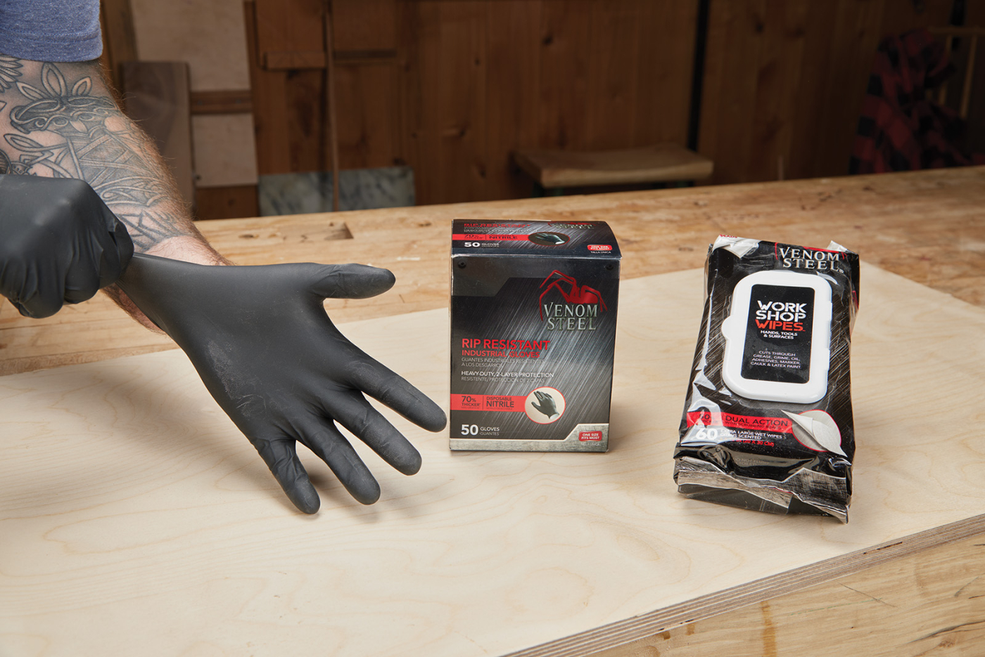 Venom Steel Shop Supplies