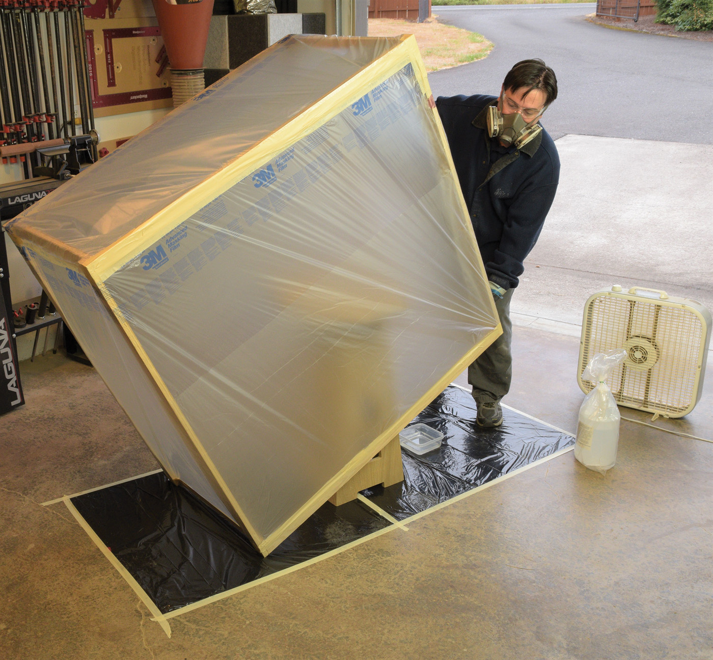 Traditional Fumed Finish for White Oak