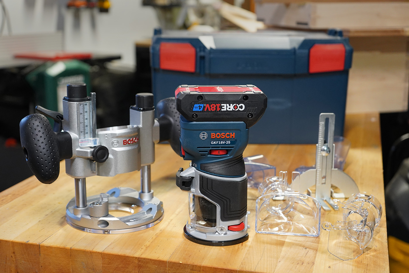 Bosch 18V Brushless Colt Palm Router Review