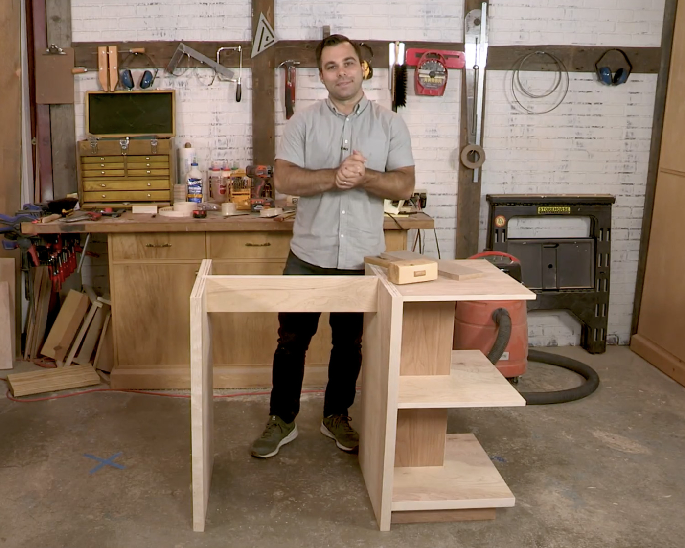 How to Build a Modern Kitchen Island [Video]