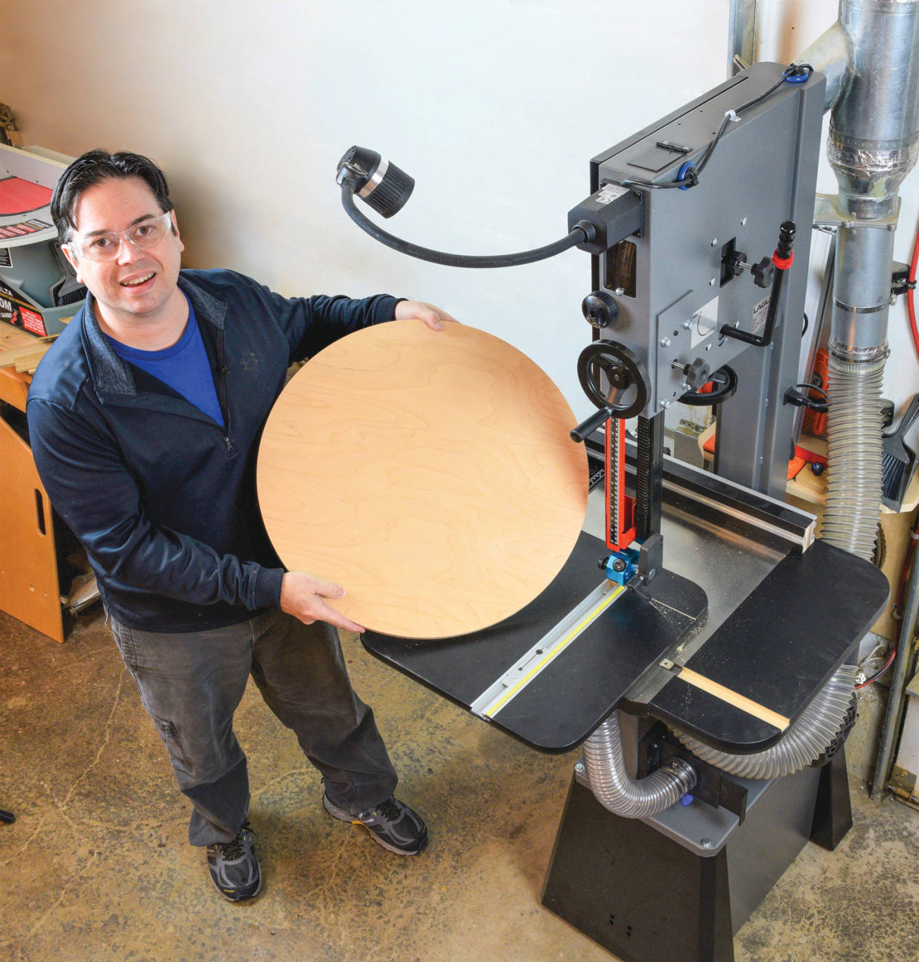 Bandsaw Circle Cutting Jig