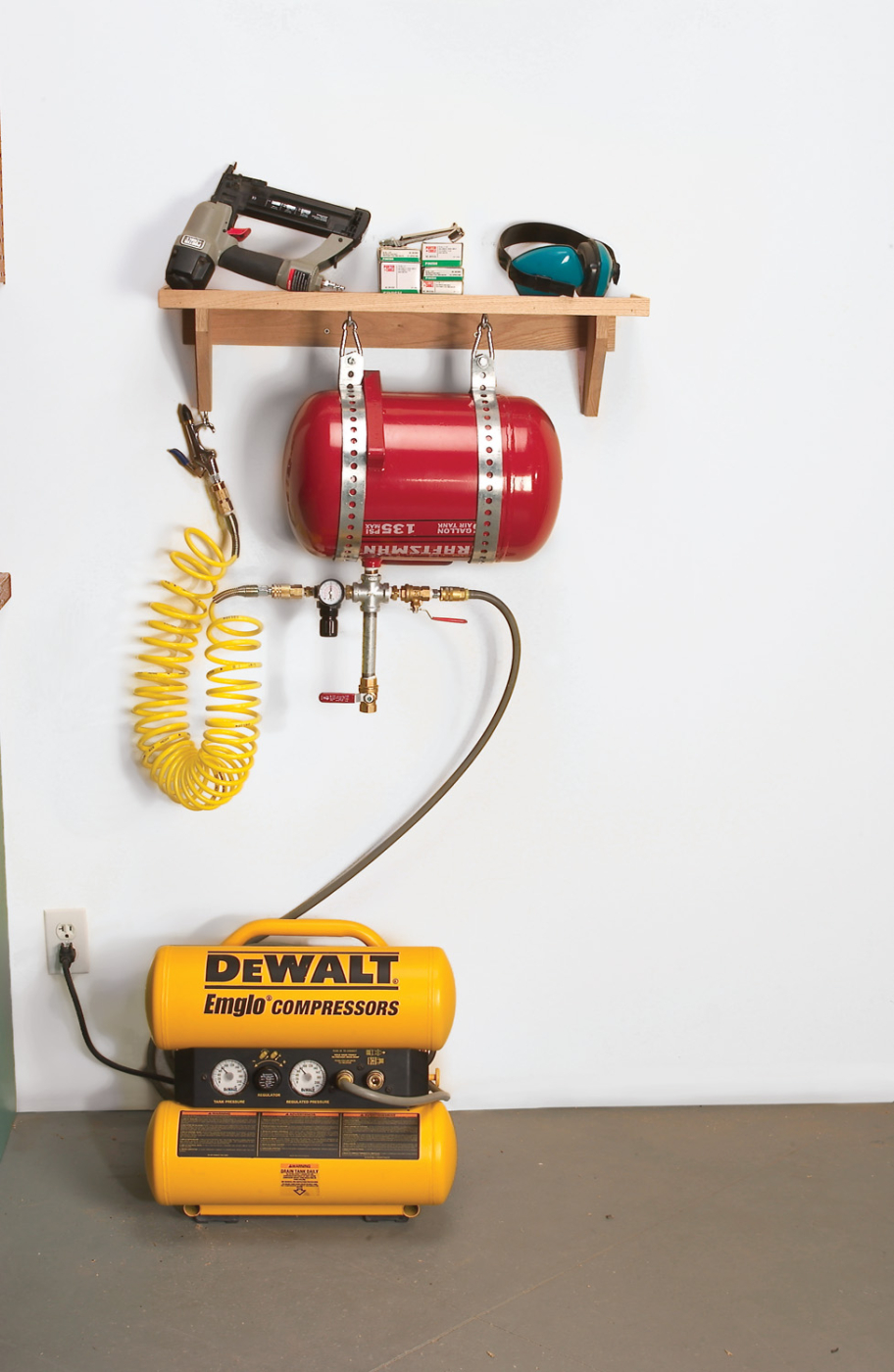 Auxiliary Compressor Tank