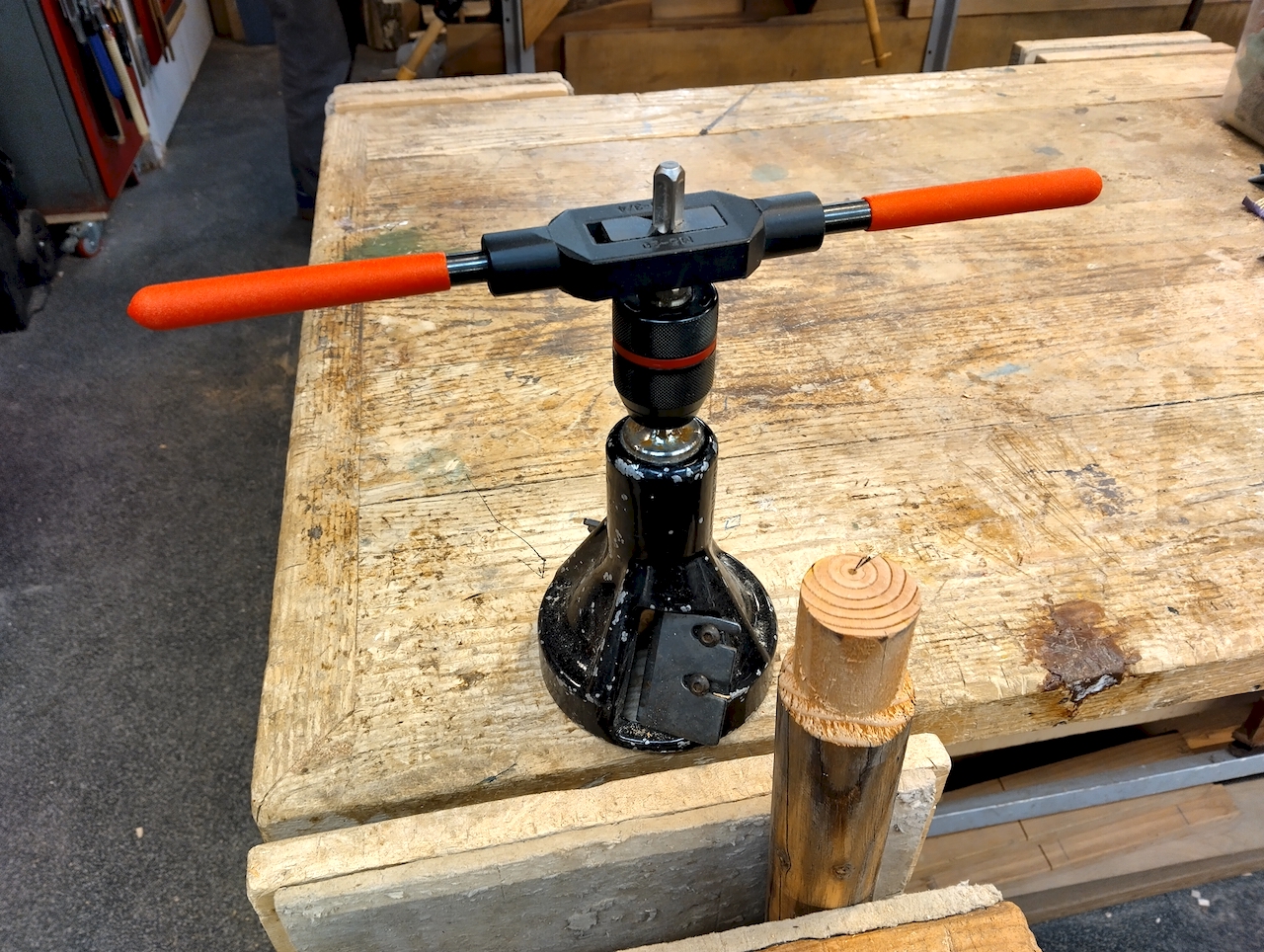 The Hand-Powered Tenon Cutter: Low-Tech Power for Wide Holes and Joinery